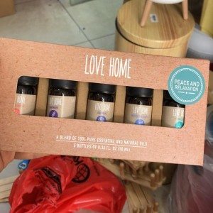 بكج معطر جو زيت عطري مباخر 5 قطع LOVE HOME